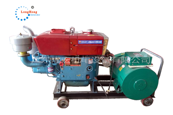 Water-cooled four-stroke single-cylinder diesel engine of 15KW Yuchai generator set -YC1110 Guangdong Foshan generator